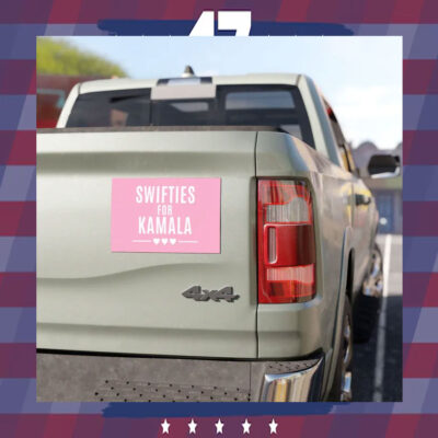 Swifties For Kamala Car Magnets