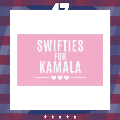 Swifties For Kamala Car Magnets