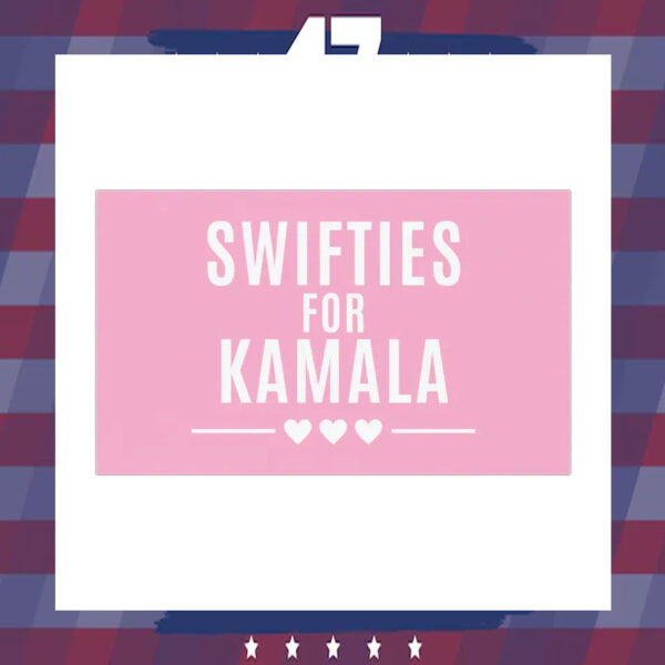 Swifties For Kamala Car Magnets