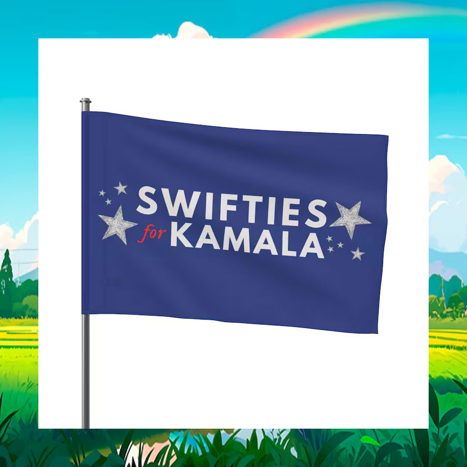 Swifties For Kamala Flag