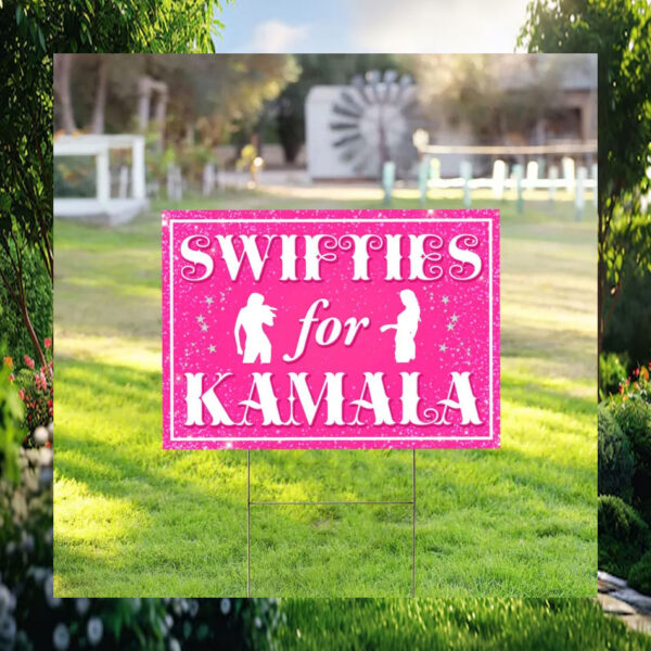 Swifties For Kamala Harris Yard Signs