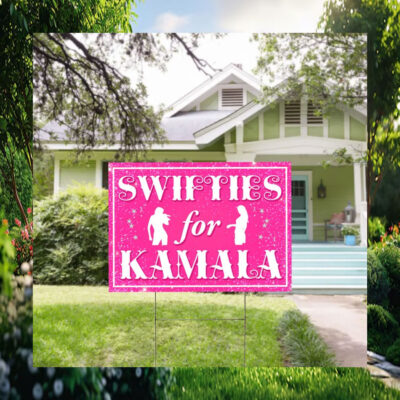 Swifties For Kamala Harris Yard Signs