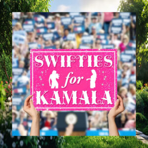 Swifties For Kamala Harris Yard Signs