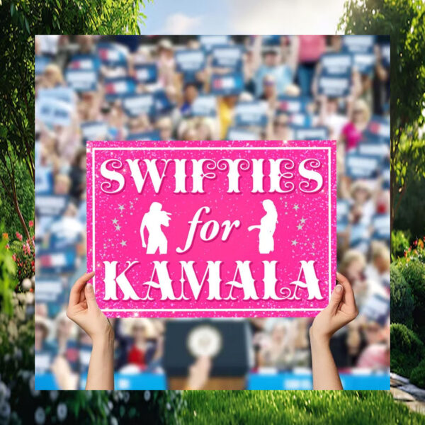 Swifties For Kamala Harris Yard Signs