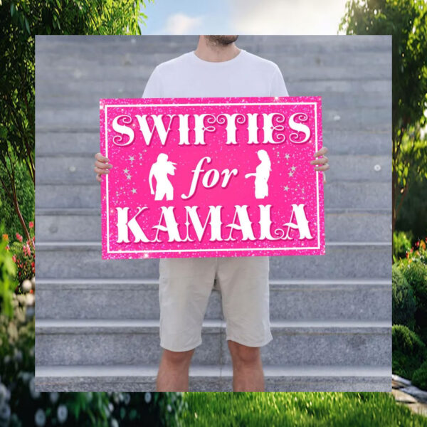 Swifties For Kamala Harris Yard Signs