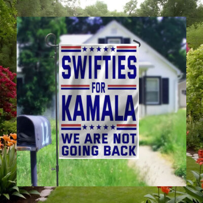Swifties For Kamala We Are Not Going Back Flag