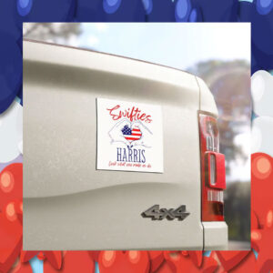 Swifties Vote Harris Look What You Made Us Do Car Magnet