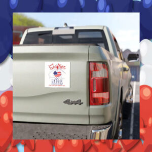 Swifties Vote Harris Look What You Made Us Do Car Magnet