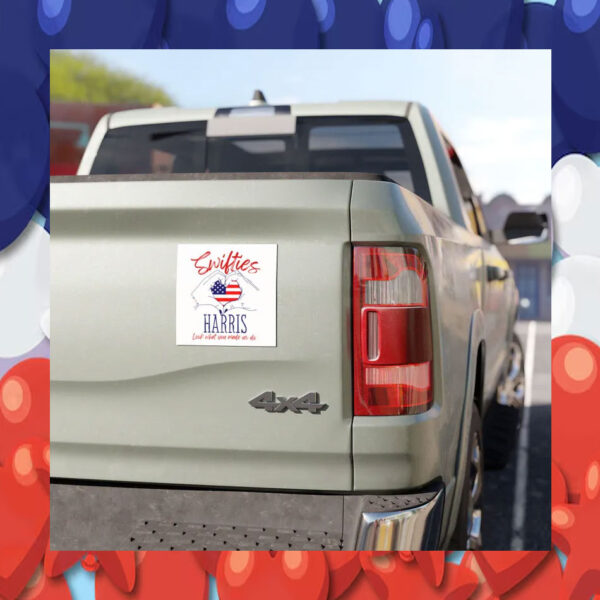 Swifties Vote Harris Look What You Made Us Do Car Magnet