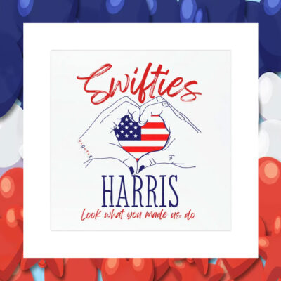 Swifties Vote Harris Look What You Made Us Do Car Magnet
