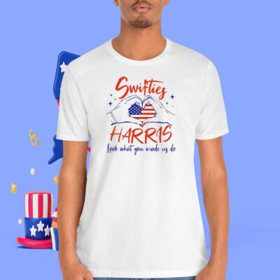Swifties Vote Harris Look What You Made Us To Shirt