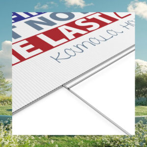 The First But Not The Last - Kamala Harris 2024 Yard Sign