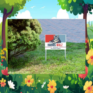The Smith Family Harris Walz Yard Sign