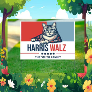 The Smith Family Harris Walz Yard Sign