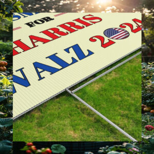 The Smiths For Harris Walz 2024 Yard Signs