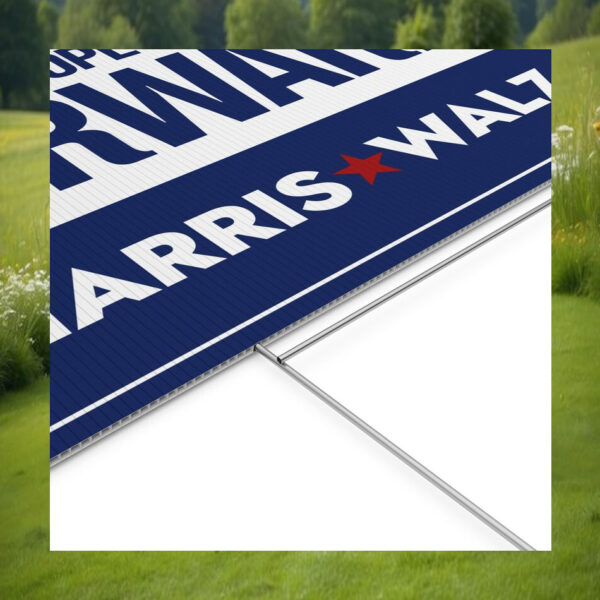 Truth Hope Decency Forward Harris Walz Yard Signs