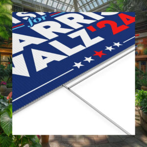 Union Strong For Harris Walz 24 Plastic Yard Signs