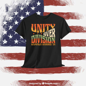 Unity Over Division Kamala Harris '24 Shirt