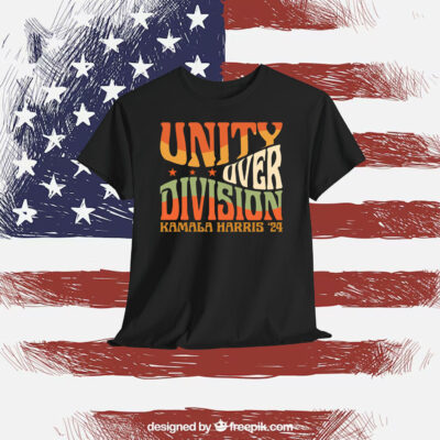 Unity Over Division Kamala Harris '24 Shirt