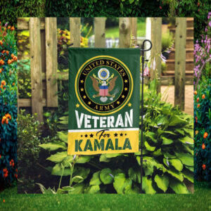 Veterans ARMY For Kamala Flag