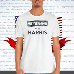 Veterans For Harris 2024 T-Shirt