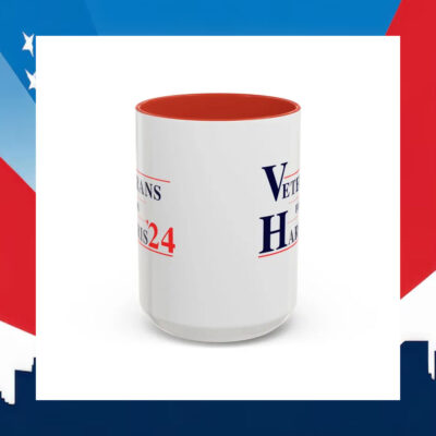 Veterans For Harris 24 Mug