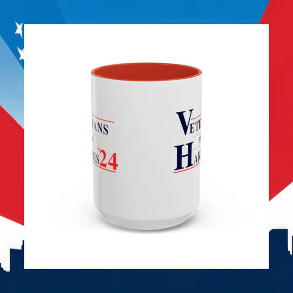 Veterans For Harris 24 Mug