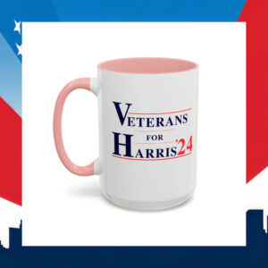 Veterans For Harris 24 Mug