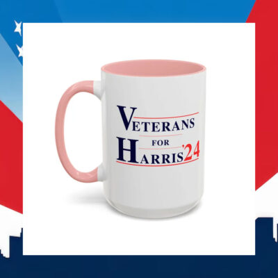 Veterans For Harris 24 Mug
