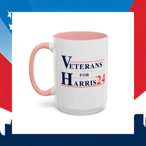 Veterans For Harris 24 Mug