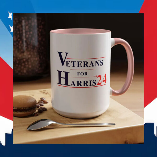 Veterans For Harris 24 Mug