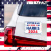 Veterans For Harris Car Magnets