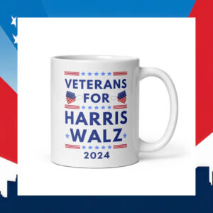 Veterans For Harris Walz 2024 Mug