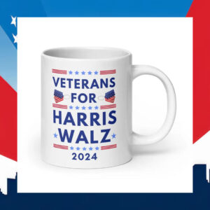 Veterans For Harris Walz 2024 Mug