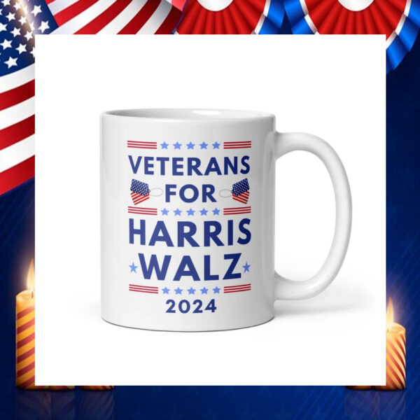 Veterans For Harris Walz 2024 Mugs