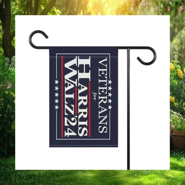Veterans For Harris Walz 24 Flag