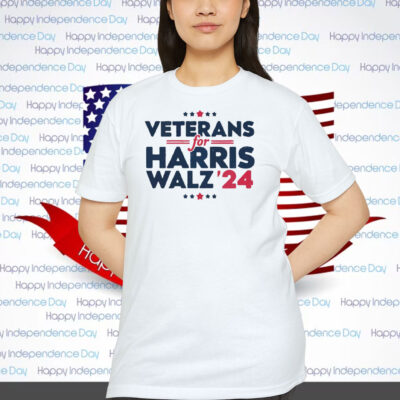 Veterans For Harris Walz '24 Shirt
