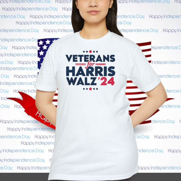 Veterans For Harris Walz '24 Shirt