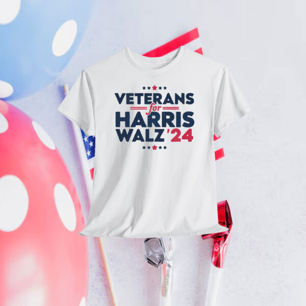 Veterans For Harris Walz '24 Shirts
