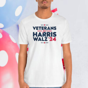 Veterans For Harris Walz '24 Shirts