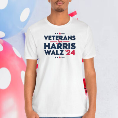 Veterans For Harris Walz '24 Shirts