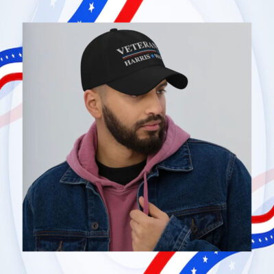 Veterans For Harris Walz Hat