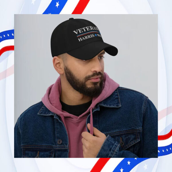 Veterans For Harris Walz Hat