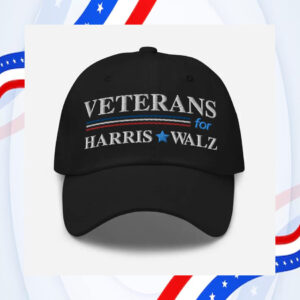 Veterans For Harris Walz Hat