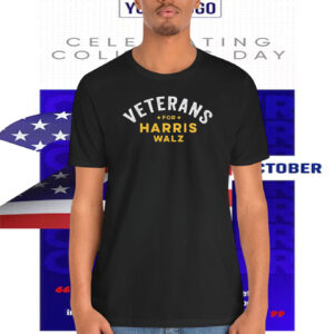 Veterans For Harris Walz T-Shirt