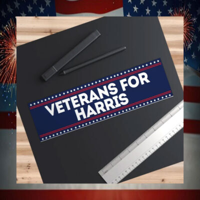 Veterans for Harris Bumper Stickers