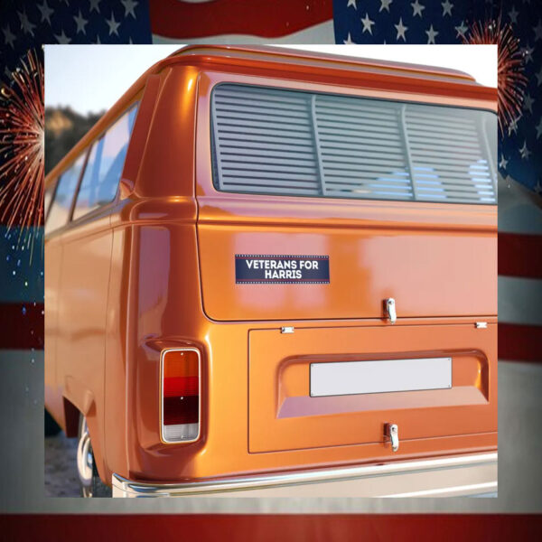 Veterans for Harris Bumper Stickers