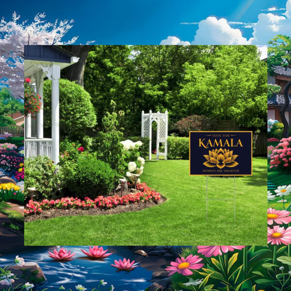 Vote For Kamala Women Are Smarter Yard Sign