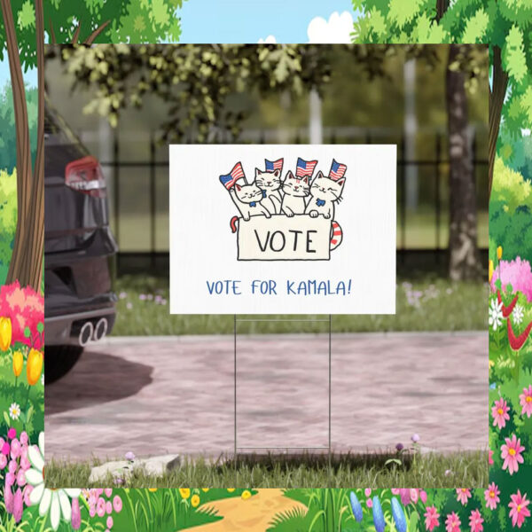 Vote For Kamala Yard Signs