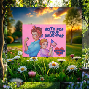 Vote For Your Daughter Kamala 2024 Yard Sign